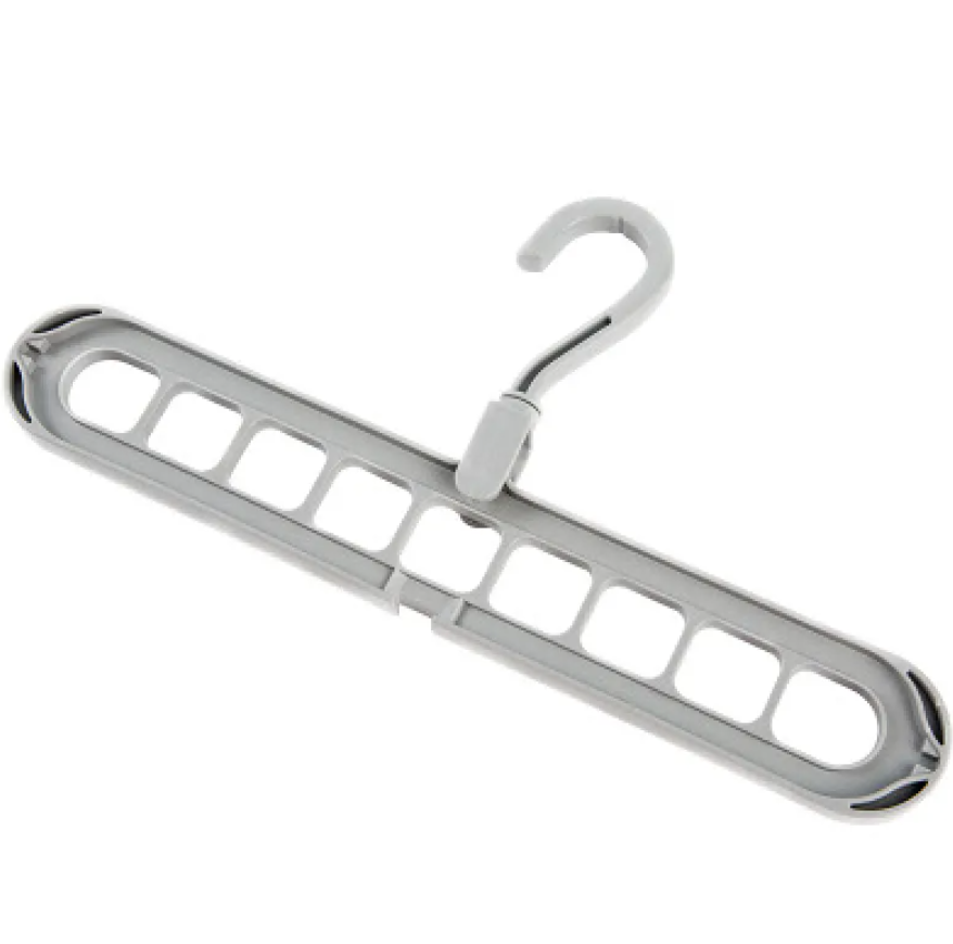 Foldable Multi-Hole Clothes Hanger