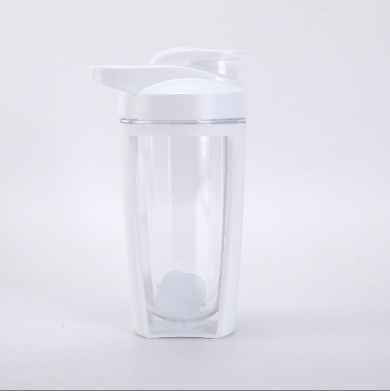 Double Layer Portable Shaker Cup for Protein Drinks