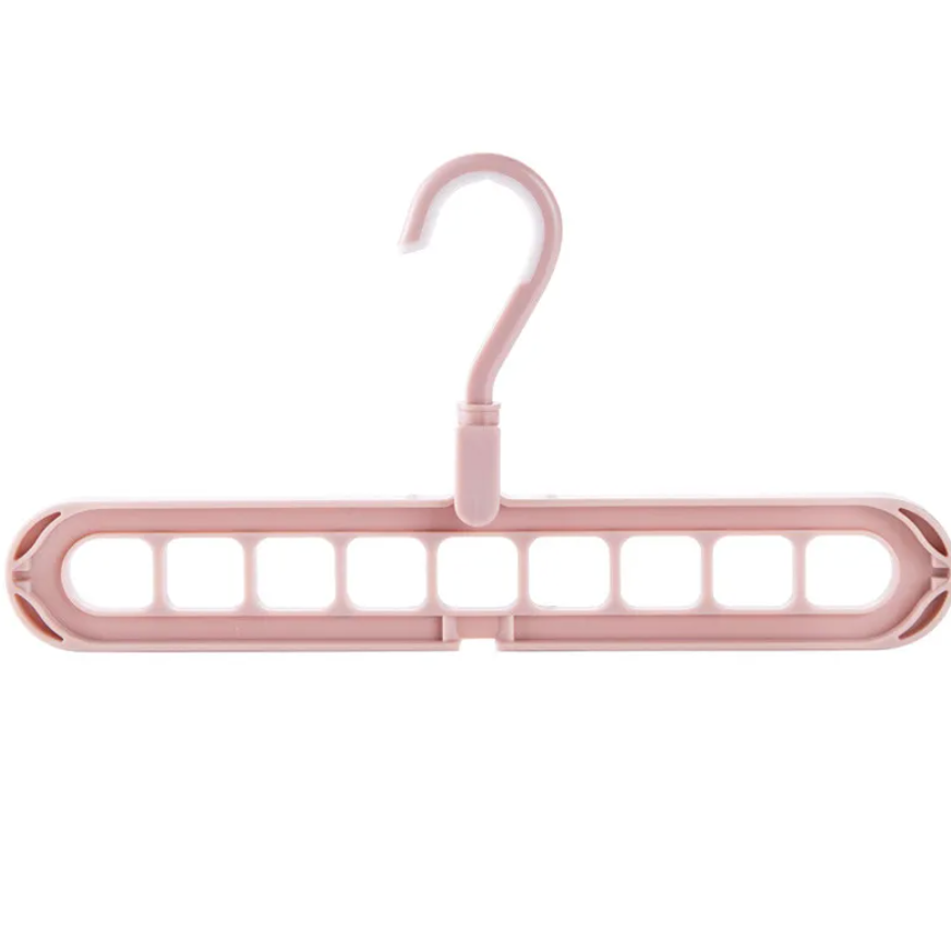 Foldable Multi-Hole Clothes Hanger